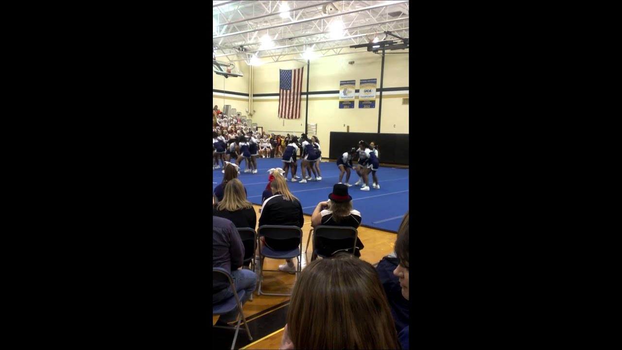 New Brunswick High School cheerleaders