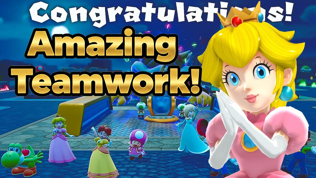 Super Mario Party Jamboree Bowser Kaboom Squad Peach Gameplay Ty-Foos CPU Hard