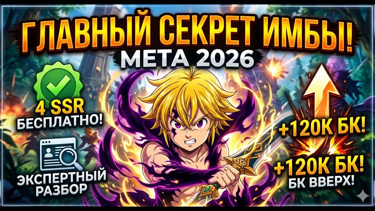 7DS Origin: КАК СТАТЬ ИМБОЙ В 2026? Актуальный ГАЙД по Прокачке и БК для Новичков!