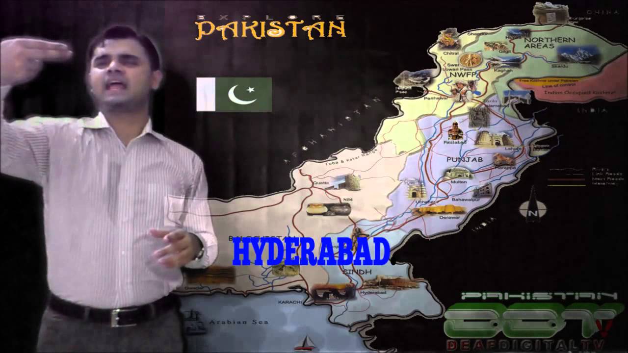 Deaf Digital Tv L-4 (Map Pakistan Deaf)