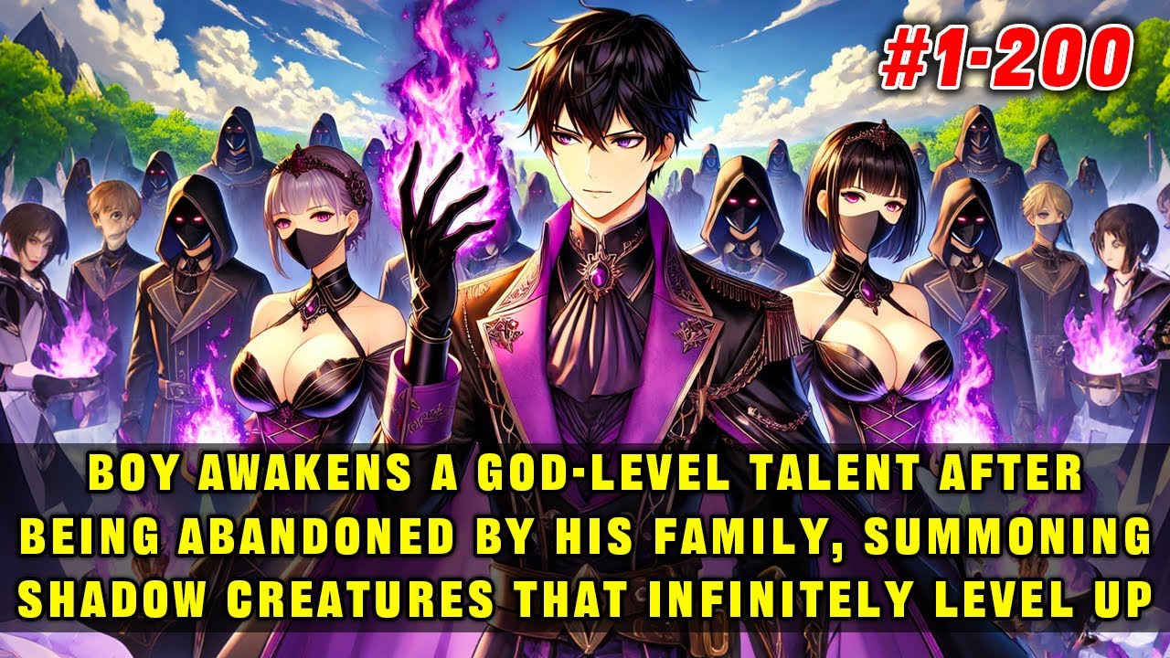 🔥Boy Abandoned by His Family, All He Summons are Shadow Creatures with Infinite Upgrades!