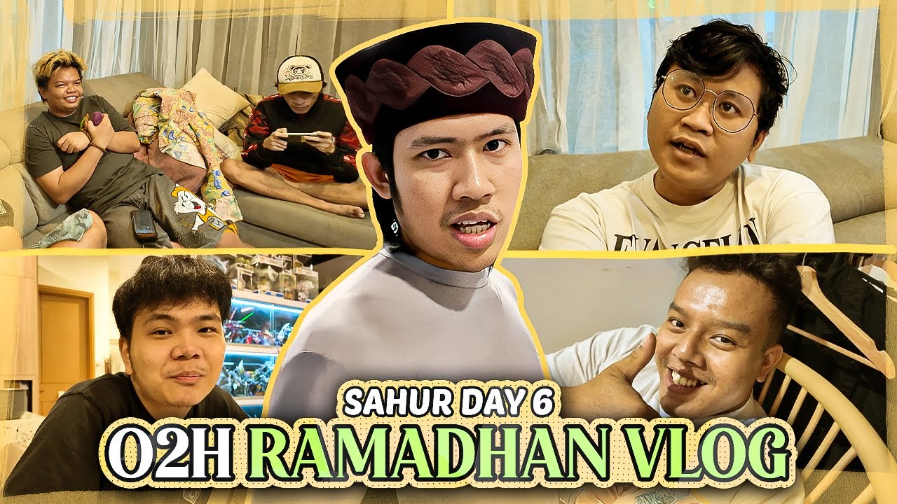 MOMEH MASAK OPOR OMAIGOTT ENAKNYO !! - VLOG SAHUR RAMADHAN DAY 6