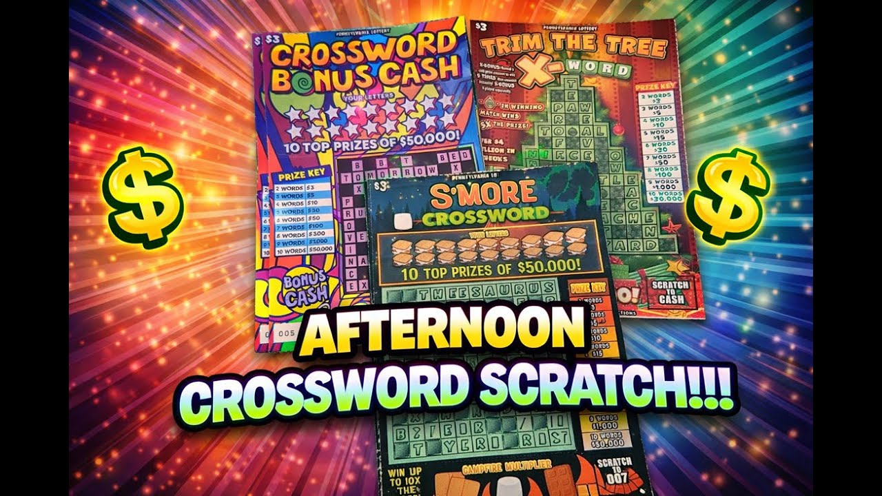 🎉  PA LOTTERY CROSSWORDS | CAN I WIN BIG ON THESE SCRATCH OFFS? 🎉