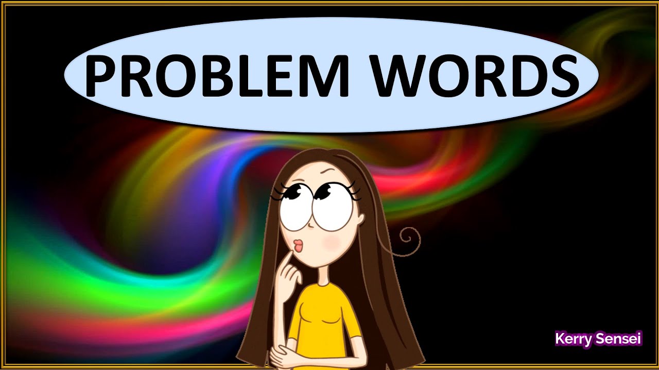 PROBLEM WORDS | Words Easily Confused | English Vocabulary