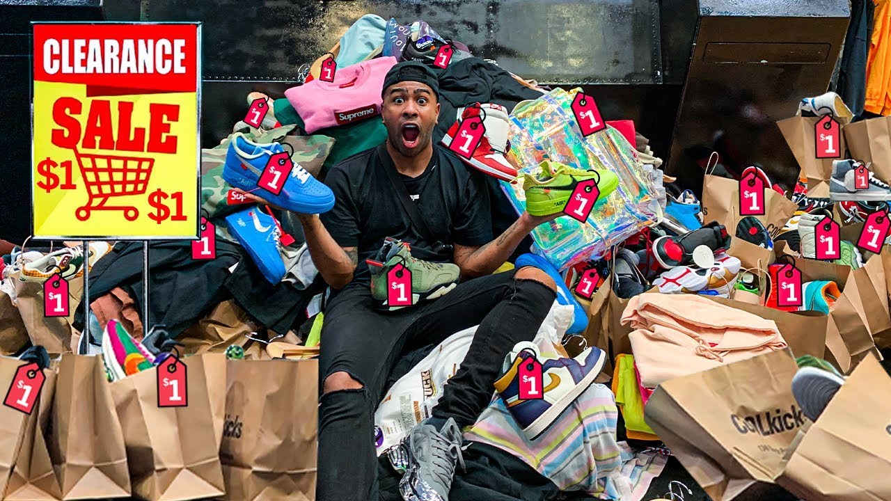 I Opened A $1 Hype Beast Shoe Store!!!