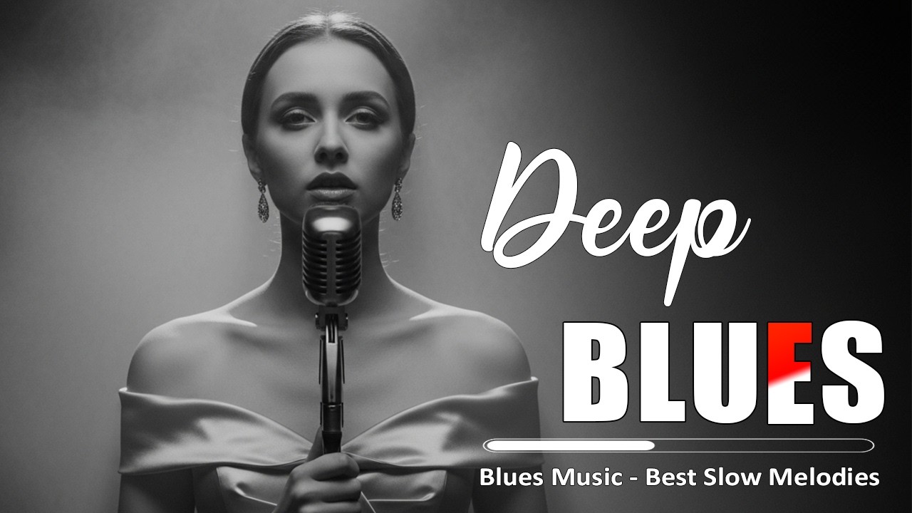 Deep Blues Music 🎸 Relaxing Slow Blues Songs 🎧 All-Time Best Collection