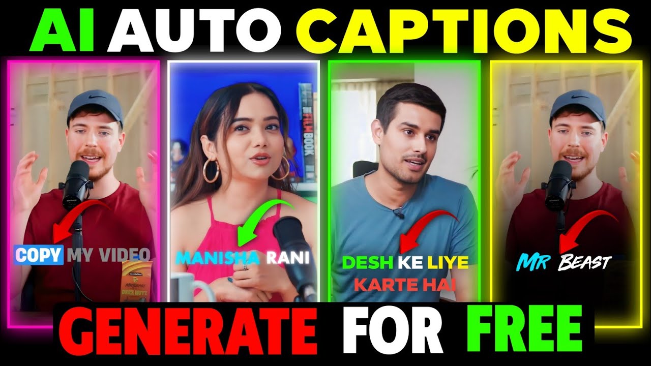 Best Free Auto Caption Generators for Accurate Subtitles