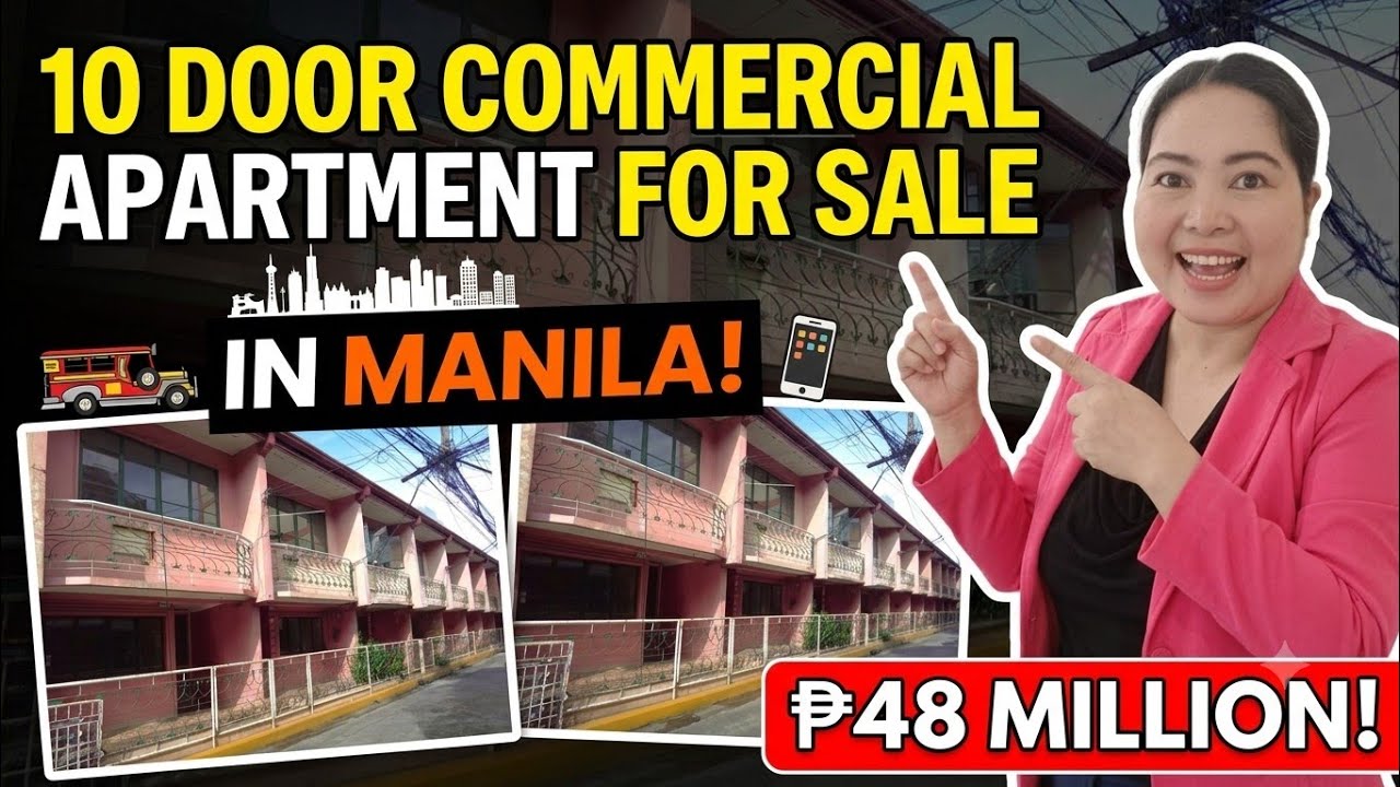 10-Door Apartment For Sale in Sampaloc, Manila