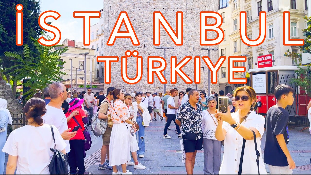 Istanbul, Türkiye 🇹🇷 - A Vibrant and Beautiful City | 4K Walking Tour