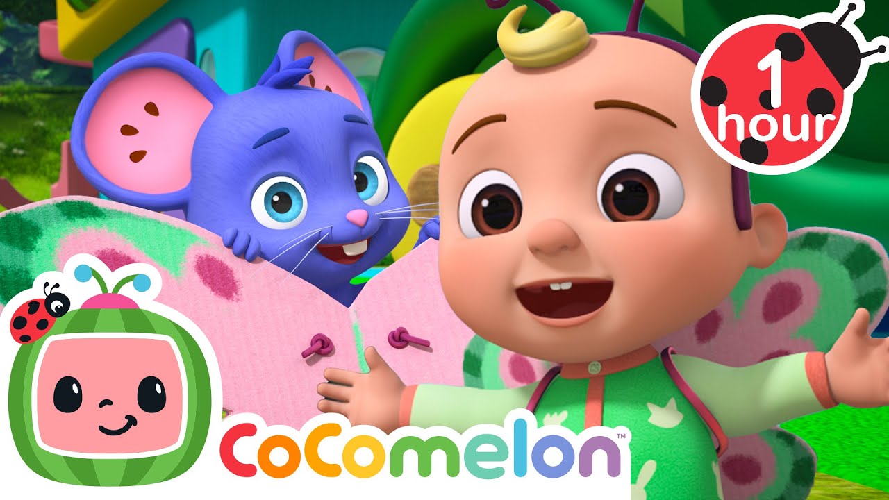 Butterfly Song 🦋 | CoComelon Animal Time | Animals for Kids