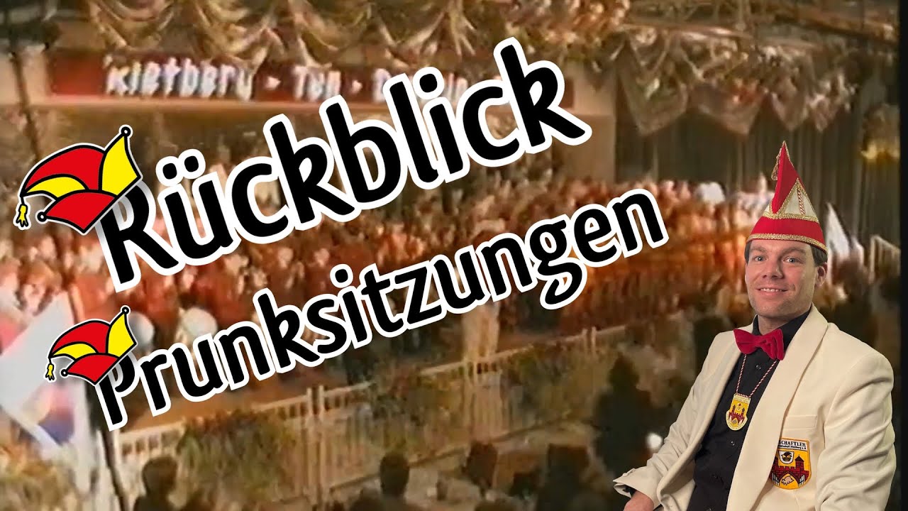 R&uuml;ckblick auf unsere Prunksitzungen | Teil I |1980 - 2000|