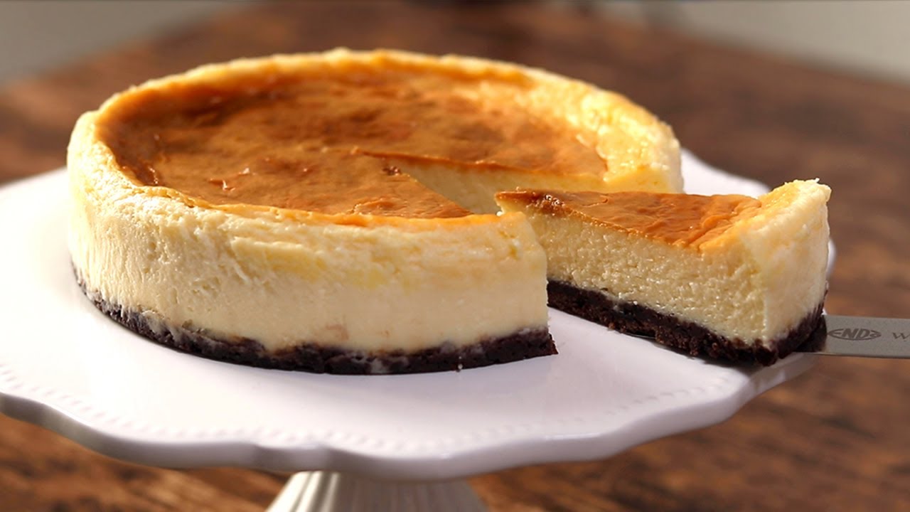超濃厚だけど食べやすい。ニューヨークチーズケーキの作り方。New York Cheesecake