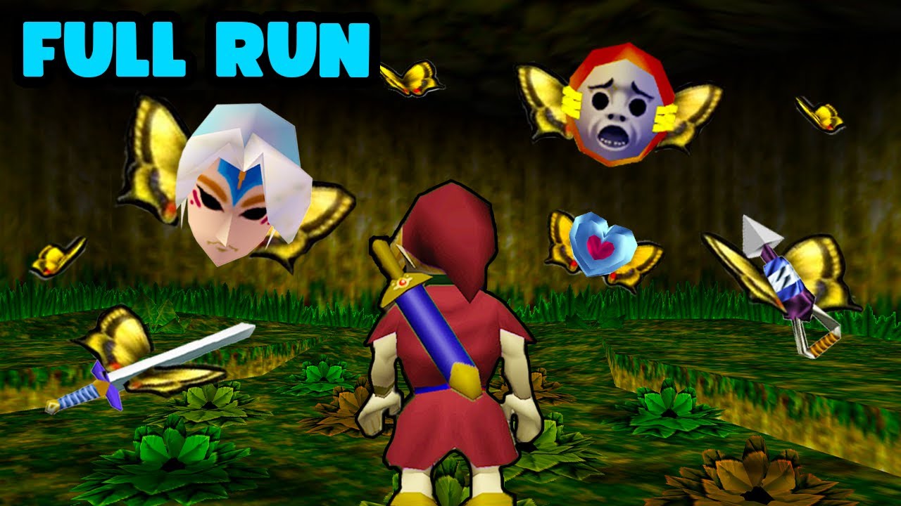 Zelda but even the BUTTERFLIES are Randomized (FULL RUN)