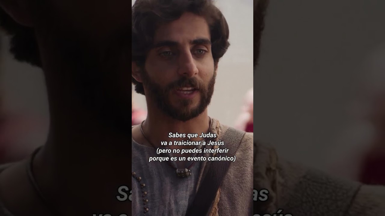 Sabes que Judas va a traicionar a Jes&uacute;s pero no puedes interferir en un evento can&oacute;nico.