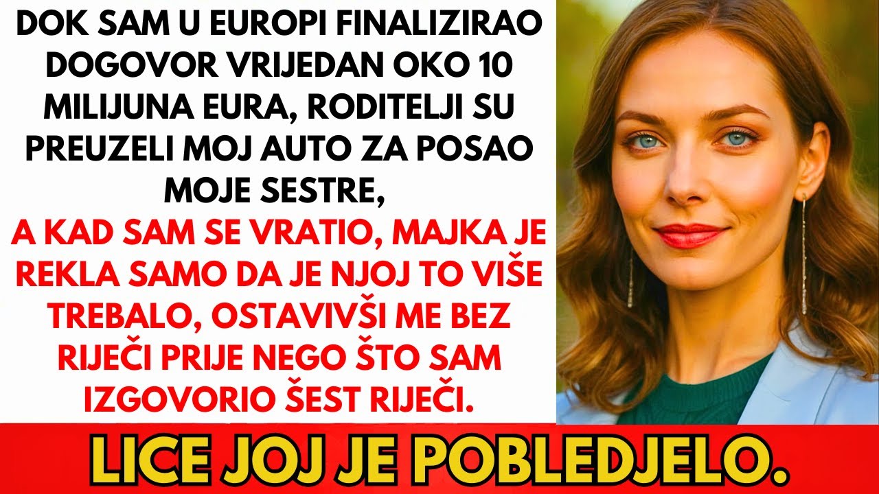 Roditelji Su Založili Moj Automobil Iz Snova Za Sestru—Požalili Su Kad Sam Je Natjerala Da Vrati Sve