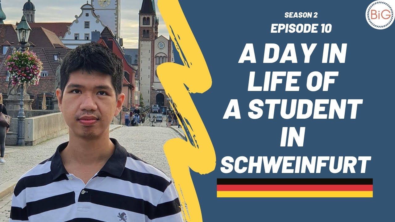 A Day in Life of an Indonesian Student in Germany: Uni Life in Schweinfurt with Anthony | S02 E10