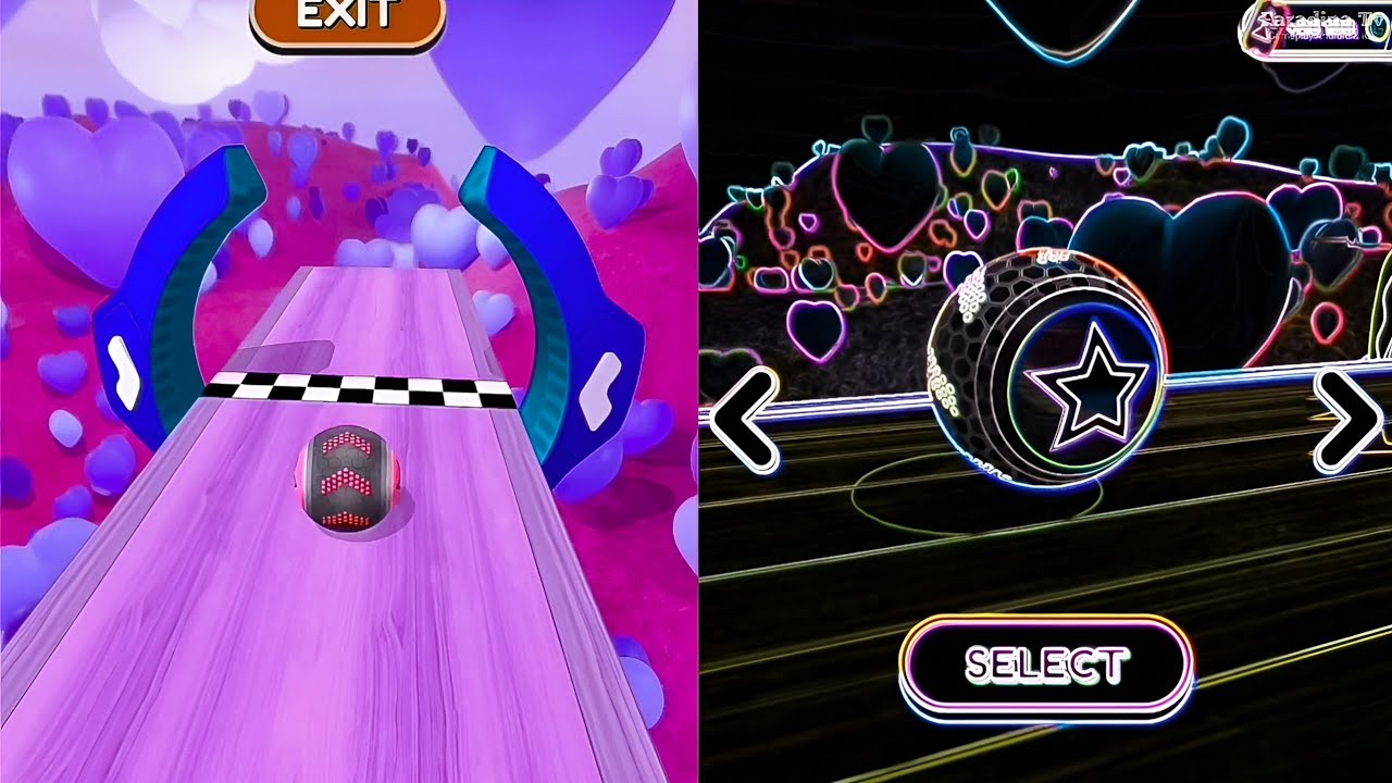 🚀🚀⭕Going Balls Vs Reversed Video SpeedRun Gameplay NEW UPDATE ( Part 1706)