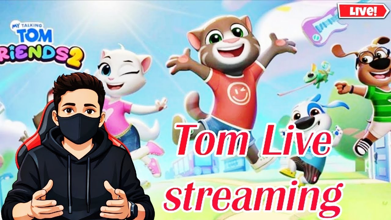 🤣😅 LIVE : TALKING TOM 2 NEW GIANT  UPDATE! 🙀 GAMEPLAY TOM! Live streaming uas🇺🇸🇦🇺
