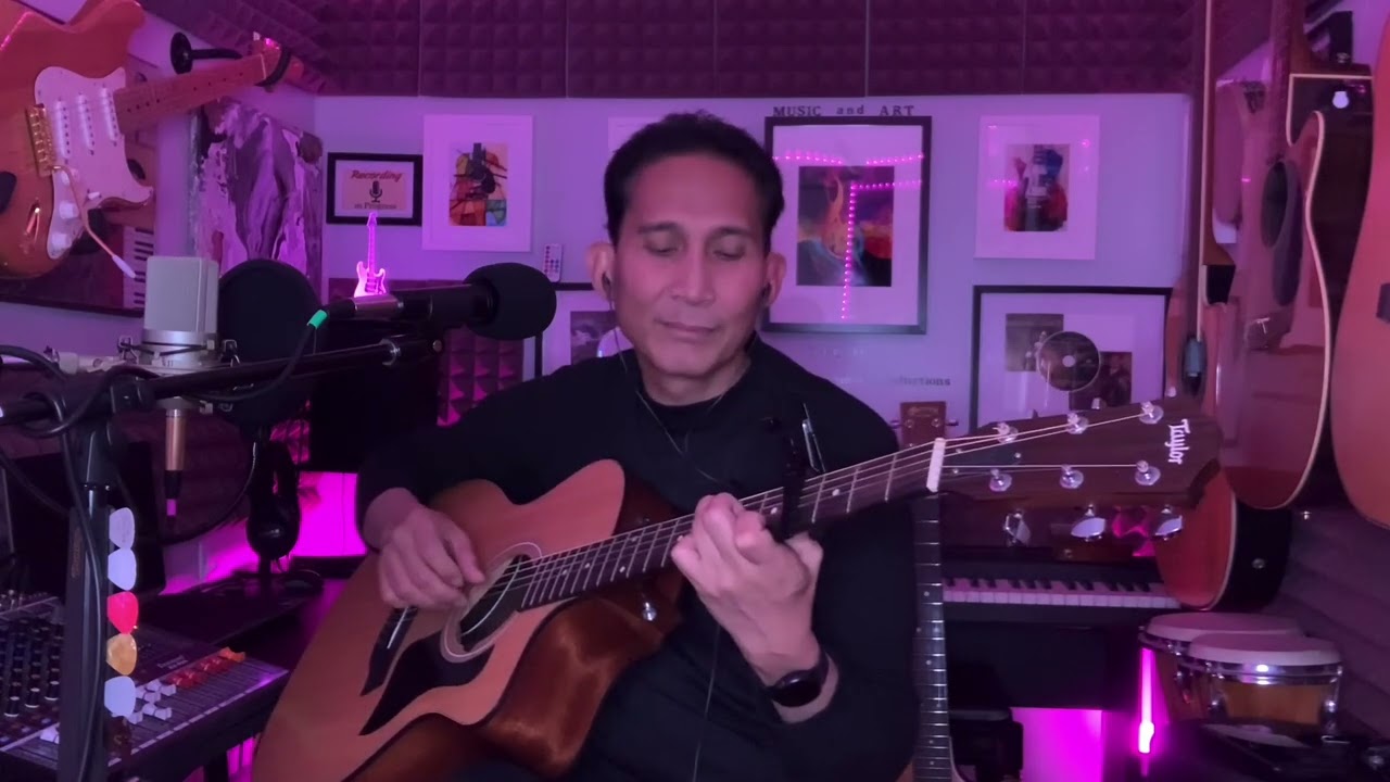 Wonderful,Merciful Saviour  acoustic guitar cover by Levi Bacabac/ Selah