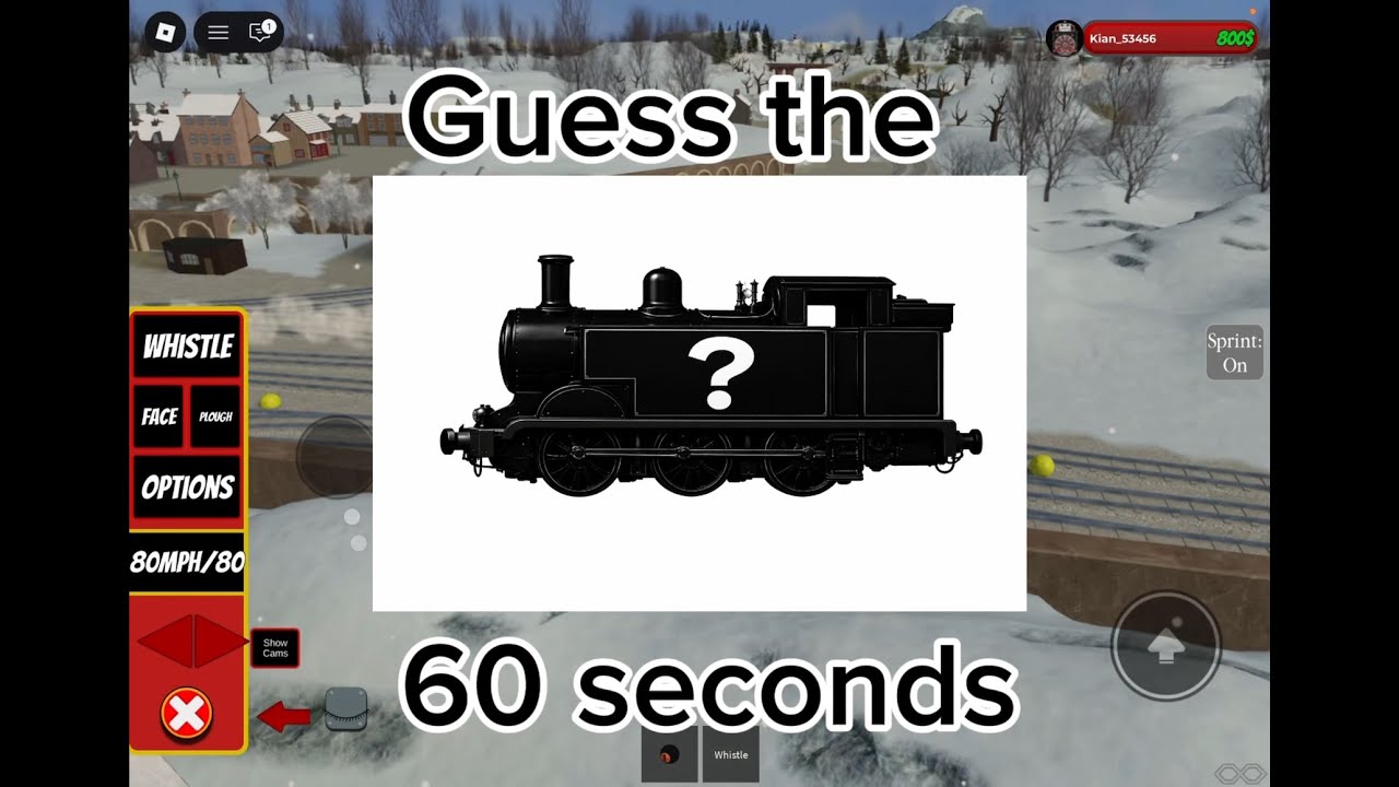Guess the Thomas & Friends Character in 60 Seconds