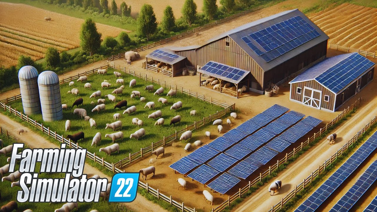 COMPRO MUCHAS OVEJAS FACHERITAS Y TENGO PLACAS SOLARES !! 🧑‍🌾| FARMING SIMULATOR 22 | EPISODIO #21