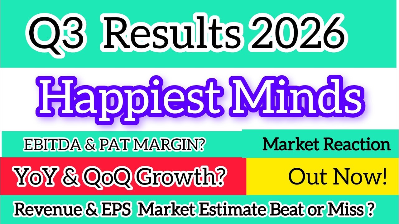 Happiest Minds Q3 Results 2026 | Happiest Minds Share News | Happiest Minds Share Latest News 