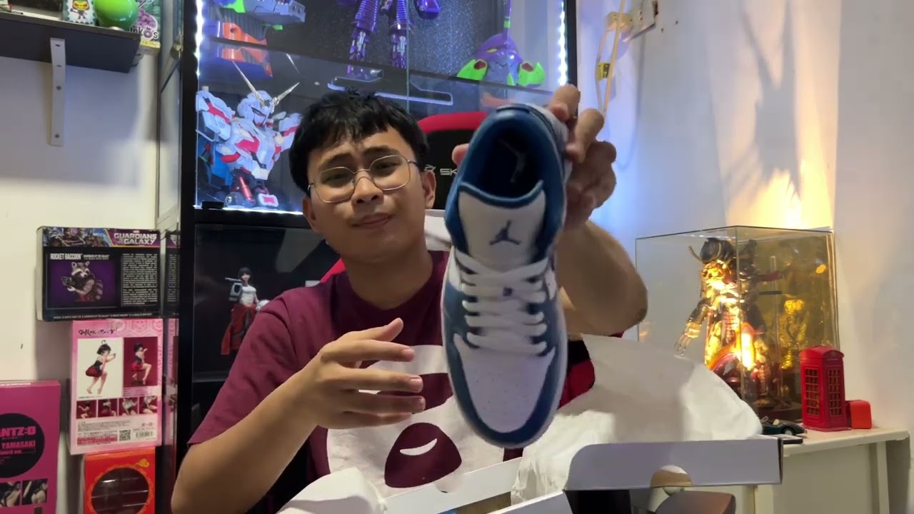 Jordan 1 low Marina (tagalog unboxing)