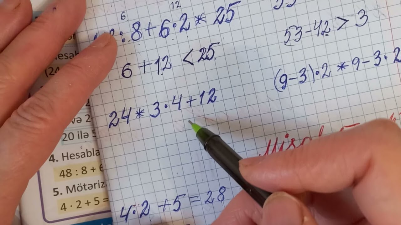 Riyaziyyat 3-cü sinif, 1_ci hissə, səh 77
