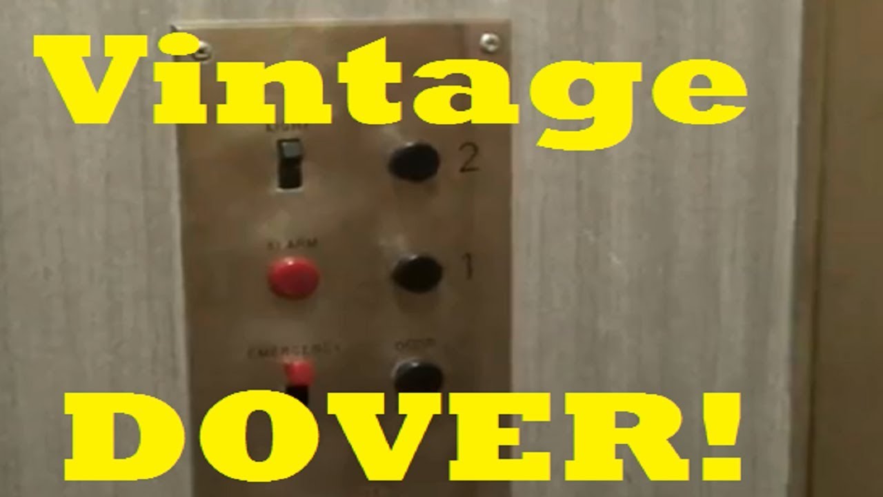 Vintage Dover Hydraulic Elevator - MacArthur Memorial - Norfolk, VA