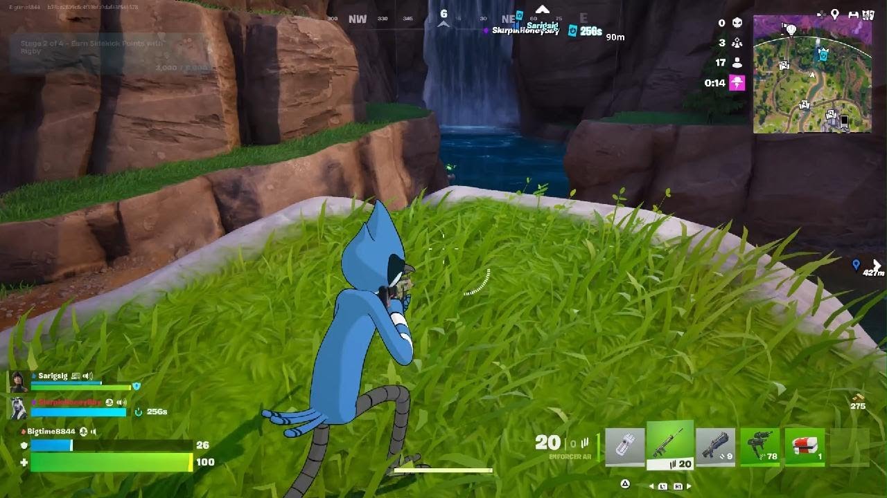 FIrst Win as Mordecai And Rigby With SLURPINGHONEYBBY AND SERIGSIG!!!