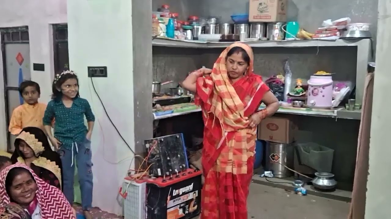 भानजी  की शादी मै किया मुरादाबाद  मै कविताराठौर  ने डांस 