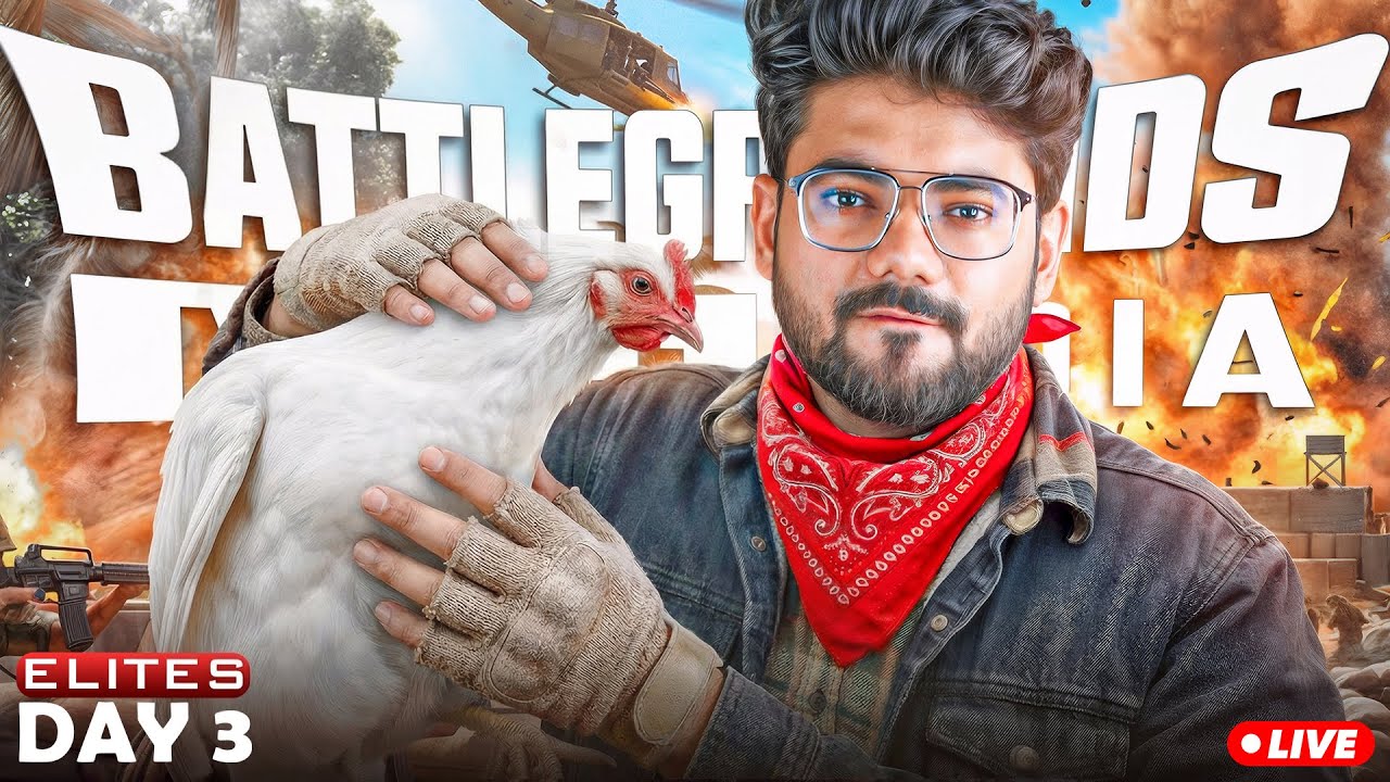🔴Struggle is Real - Elites Day 3 || BGMI LIVE