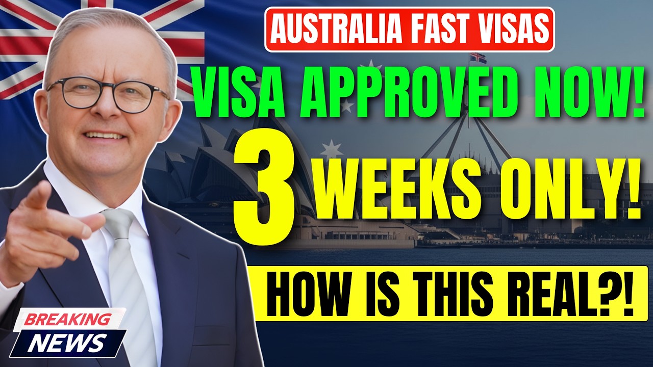 Australia Visa Update 2026: New Government Directive Could Approve Visas in 3 Weeks!