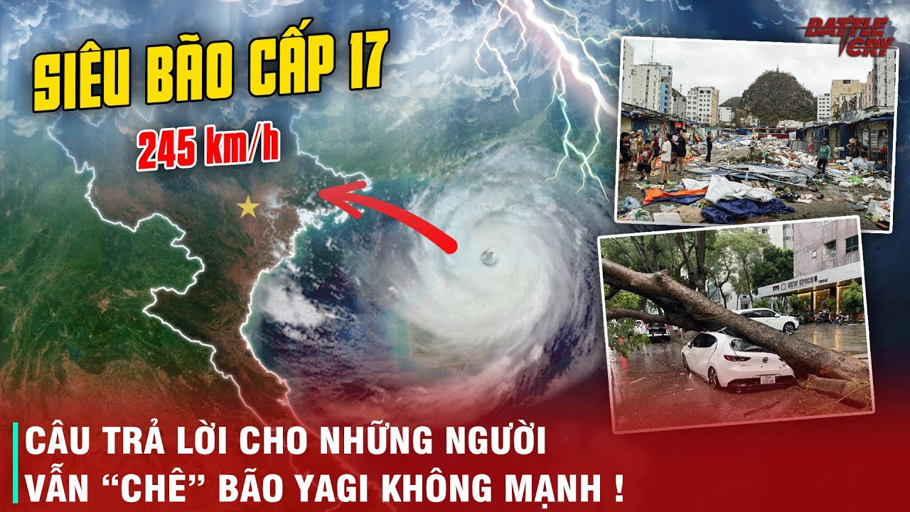TẠI SAO SI&Ecirc;U B&Atilde;O YAGI L&Agrave; CƠN B&Atilde;O MẠNH NHẤT V&Agrave; C&Oacute; NHIỀU ĐIỂM KỲ LẠ NHẤT TRONG SUỐT 30 NĂM QUA ?