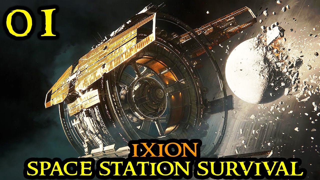 IXION — Новая хардкорная космическая станция: градостроитель, выживание || Сложный и сложный — ст...