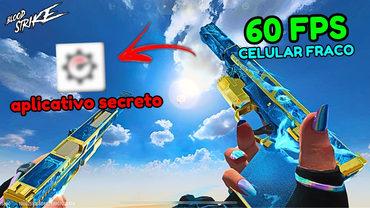 COMO RODAR LISO 60/120 FPS SEM LAG - BLOOD STRIKE E OUTROS JOGOS