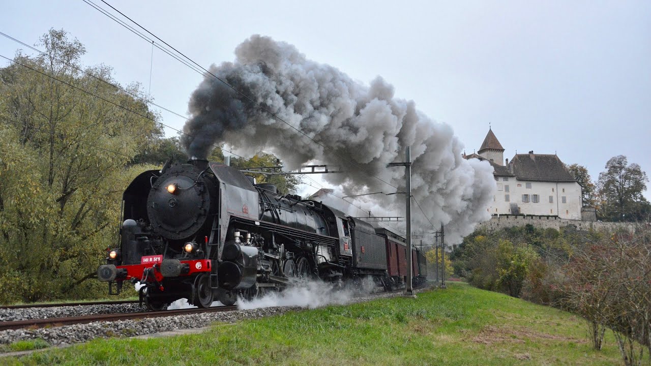 141R568 - Train Chasse - 26 Octobre 2024 - Vallorbe/Lausanne/Romont/Lyss/Neuchâtel/Lausanne/Vallorbe