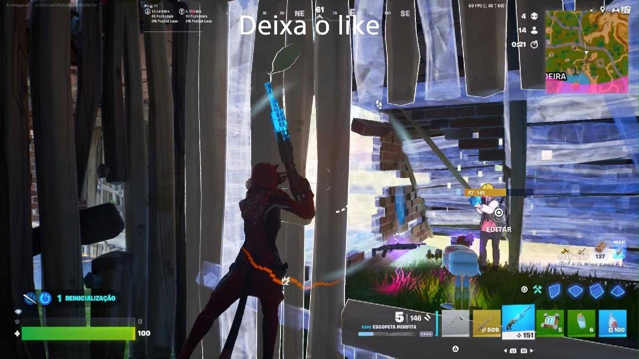 Fortnite amassando geral