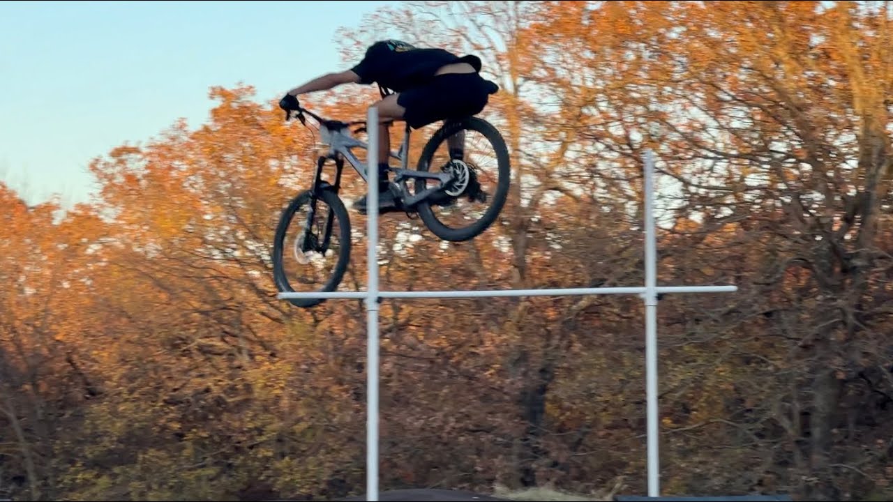 Cold Turkey Mountain Bike Fest High Jump Challenge