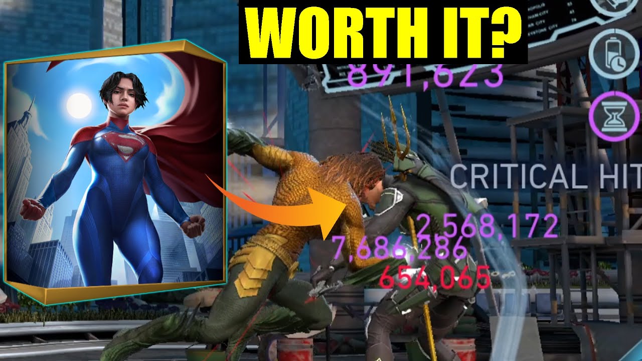 So I Tried Girl Of Steel + KOAM Injustice 2 Mobile