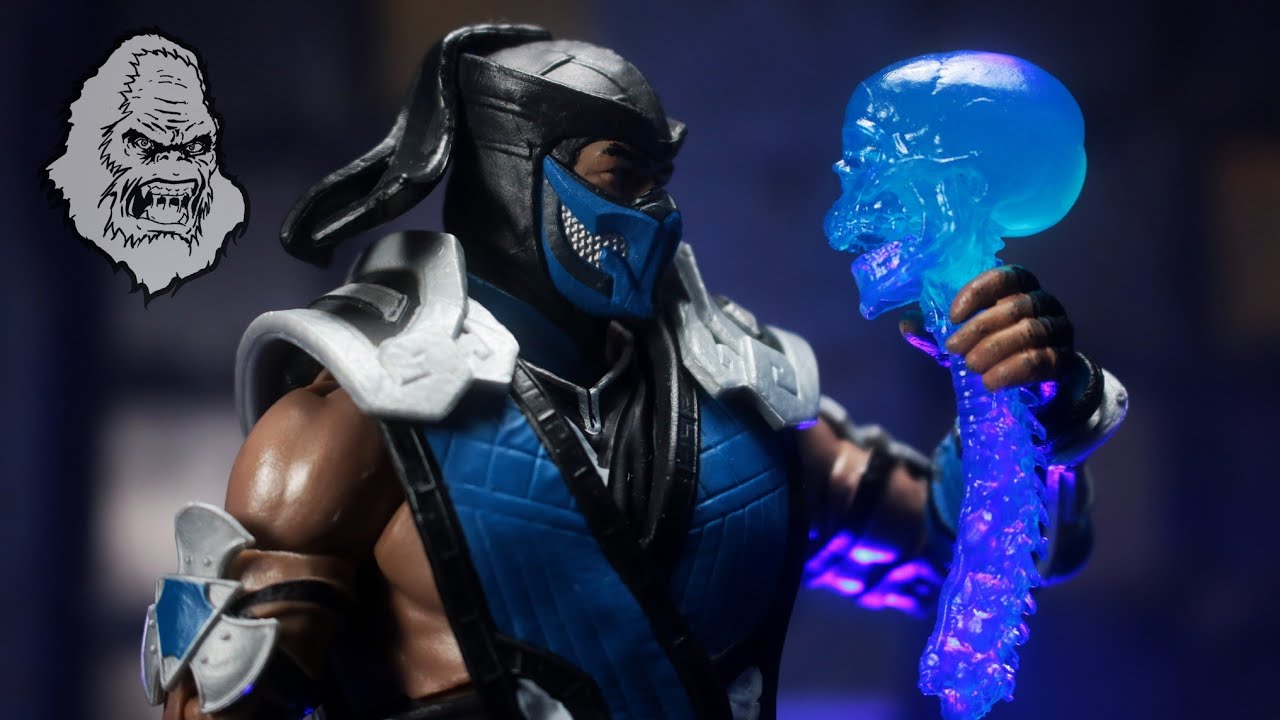 McFarlane Toys Mortal Kombat Sub-Zero Action Figure Review!