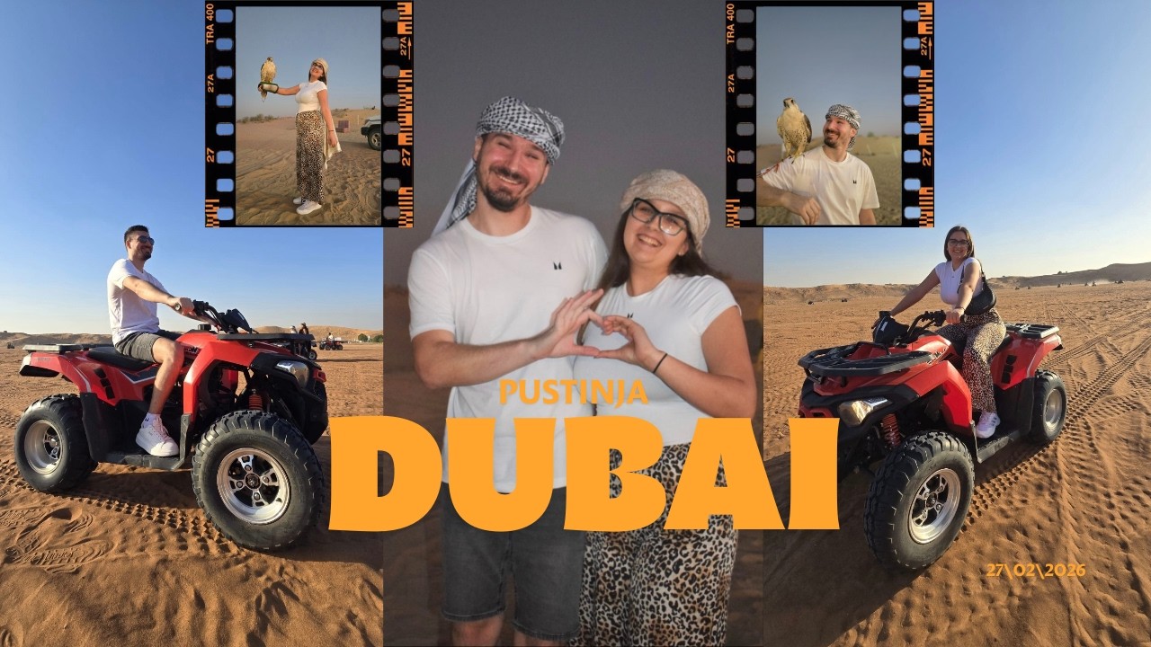 PRVI PUT U DUBAI PUSTINJI - ovo će vas oduševiti