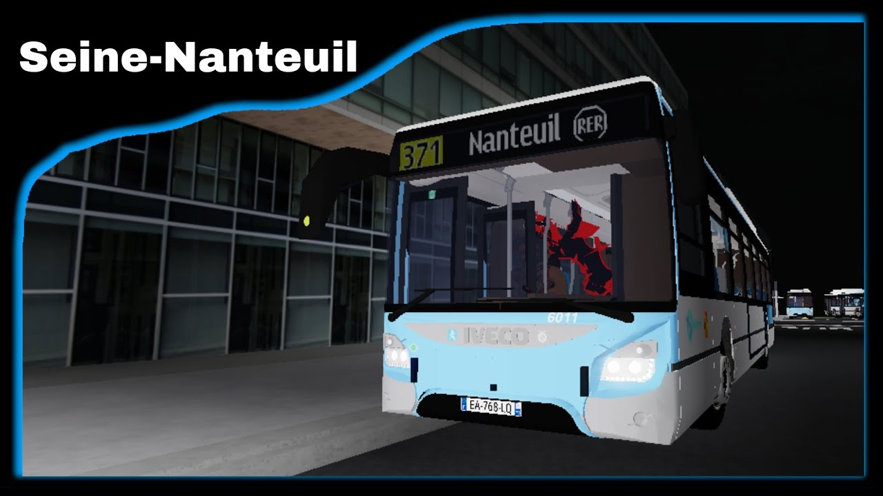 Ligne 371 | Seine-Nanteuil | Iveco Urbanway 12 GNV | Roblox