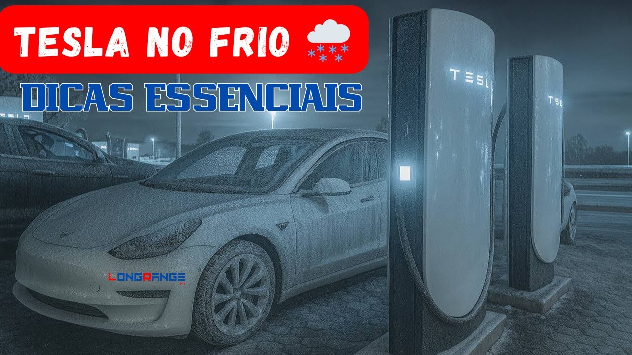 DICAS ESSENCIAIS para o teu TESLA no INVERNO ❄️ (Autonomia, Bateria e Conforto)