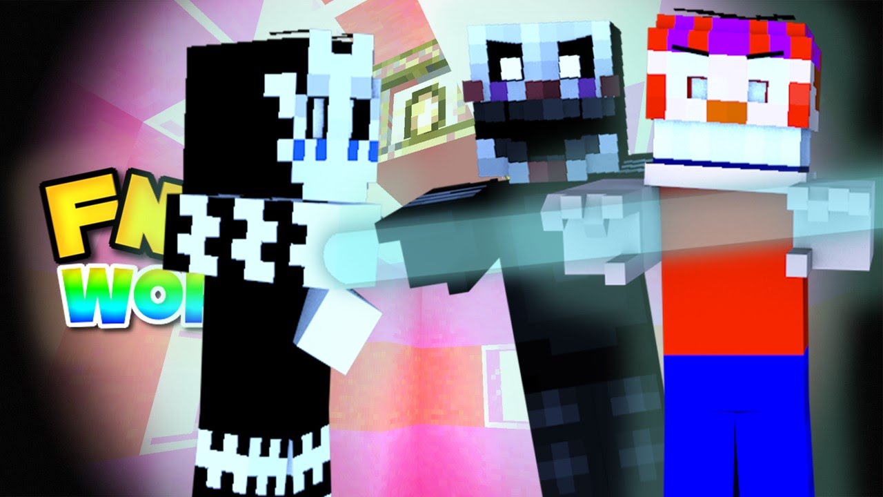 FNAF World ► MEGA MARIONETTE? Day 9 (Minecraft Roleplay)