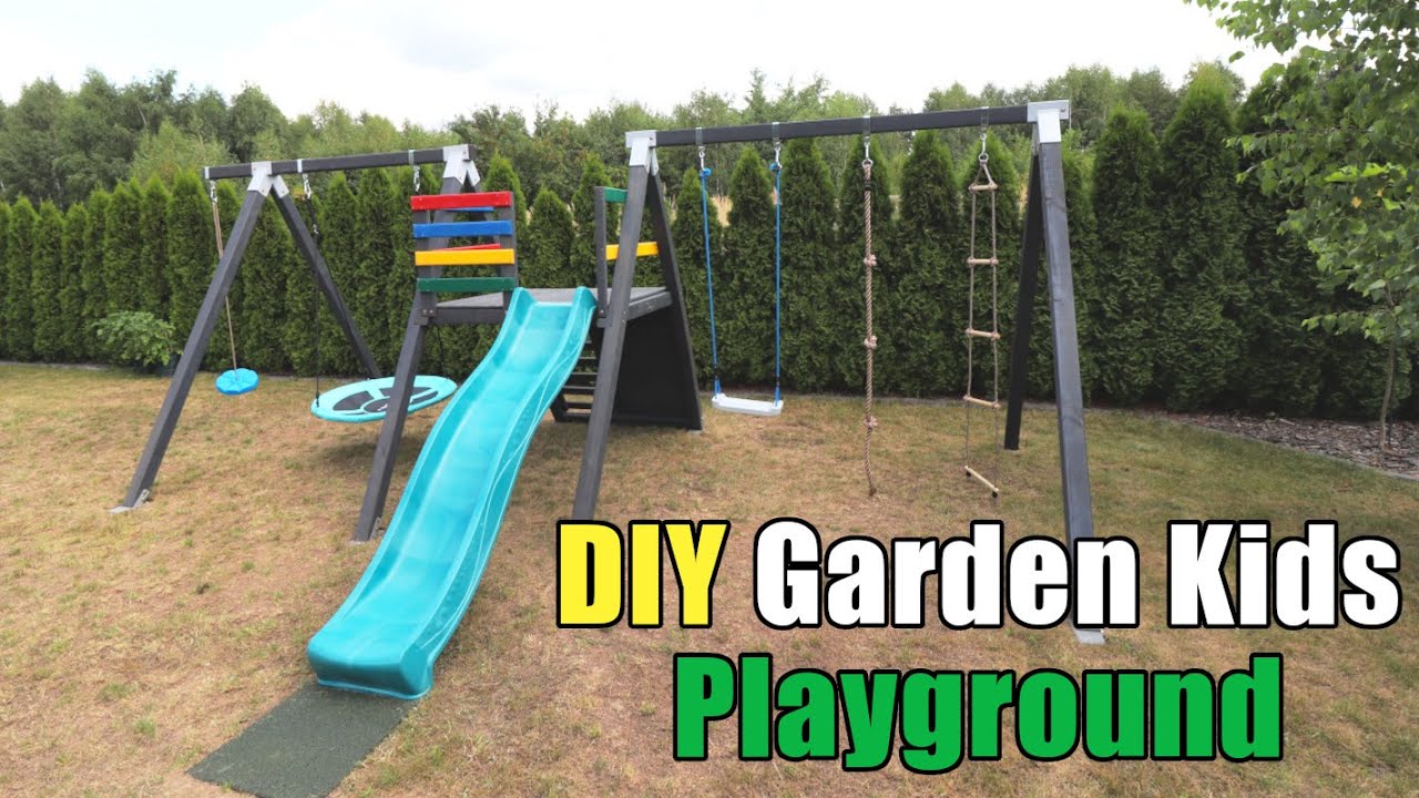 DIY Garden Kids Playground