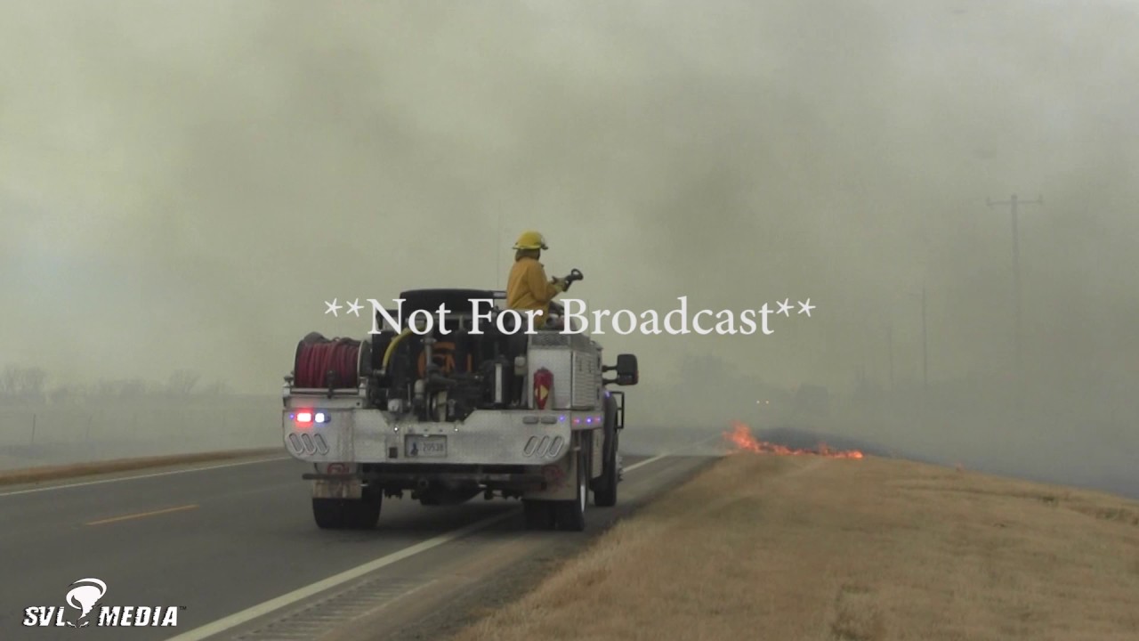 Phillip McGee - Kingfisher, Oklahoma - Wildfire With Fire Department Operations - January 10th, 2017