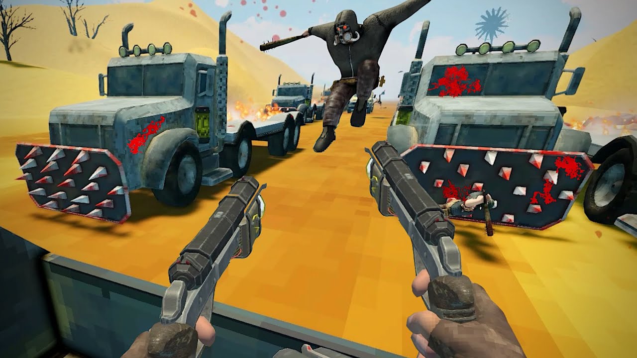 MEATGRINDER: A DOOM, Clustertruck & Duke Nukem Inspired FPS Set On A Literal Highway to Hell! (Beta)