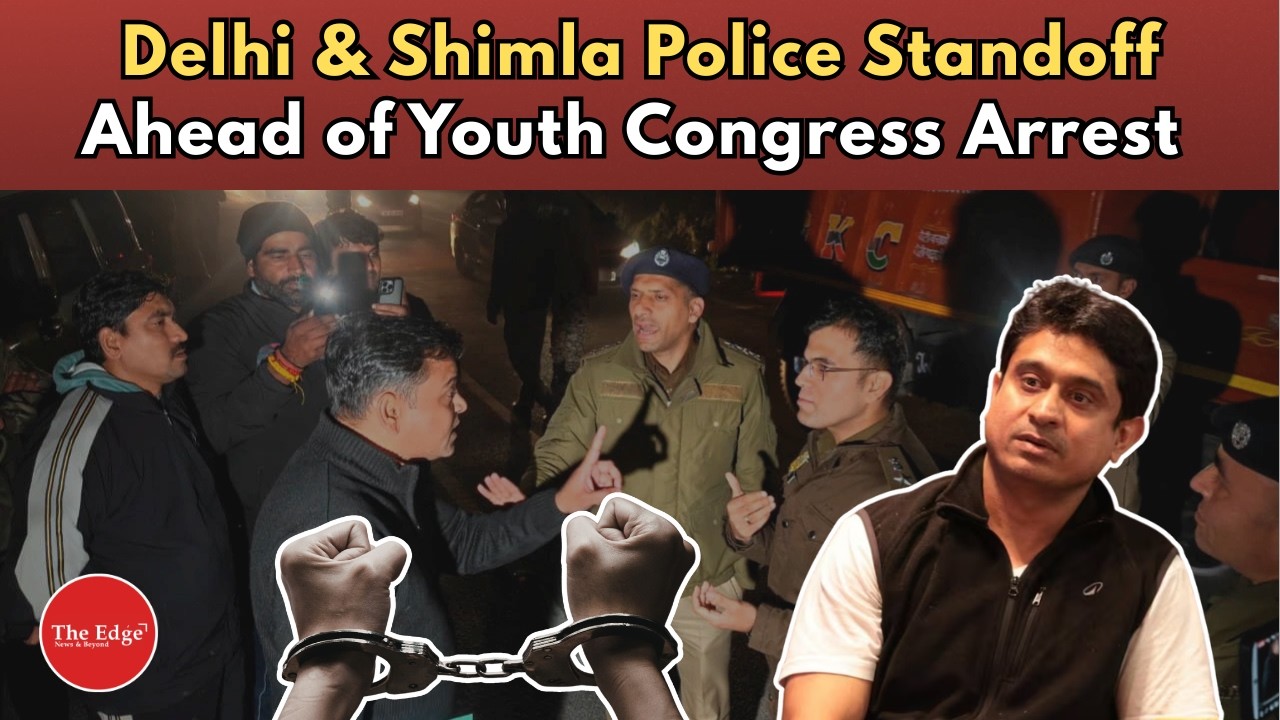AI Summit Protest Arrests Trigger Delhi–Shimla Police Standoff