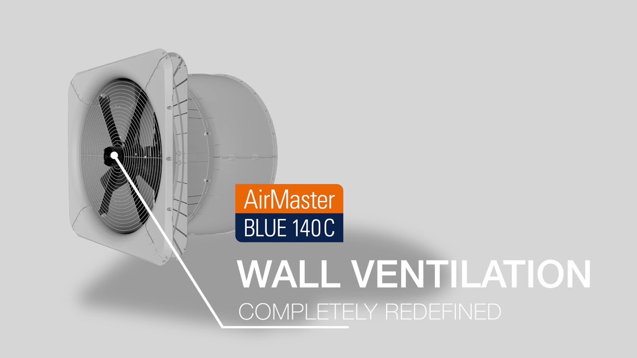 AirMaster Blue 140C Poultry House Fan